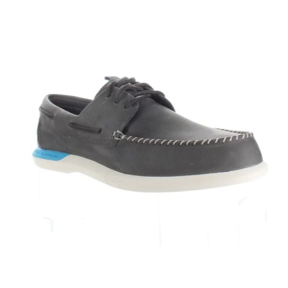 Sperry Top Sider Mens A/O Plushwave 2.0 Gray Boat Shoes Size 10.5
